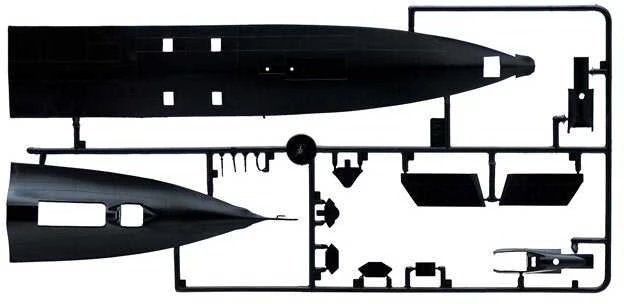 Italeri - Lockheed SR-71 Juodas Bird, 1/72, 0145