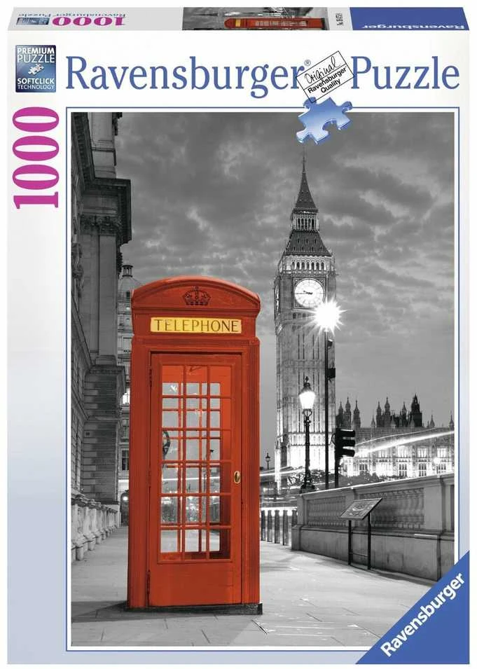 London Big Ben Puzzle 1000 - RAVENSBURGER dėlionė