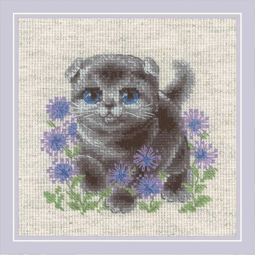 Riolis Kryželio siūlių rinkinys Ilgaausis kačiukas 15x15 SR2120
