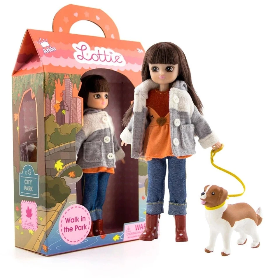 Lottie lėlė Pasivaikščiojimas parke