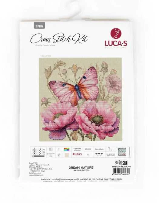 luca S (D) Siuvinėjimui kryželiu rinkinys "Dream Nature" 24x23cm SB7032