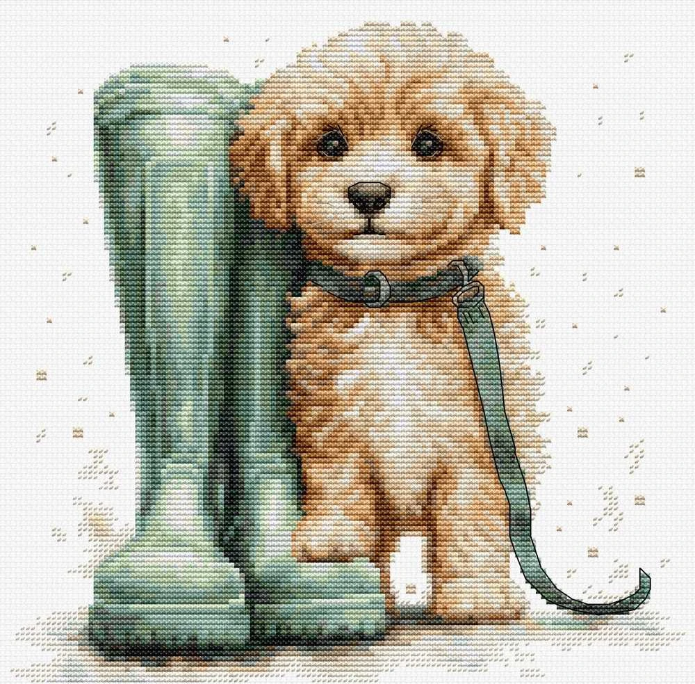 luca S Kryželiu siuvinėjimo rinkinys Pasipasikčiojimas 21x20cm SB1426