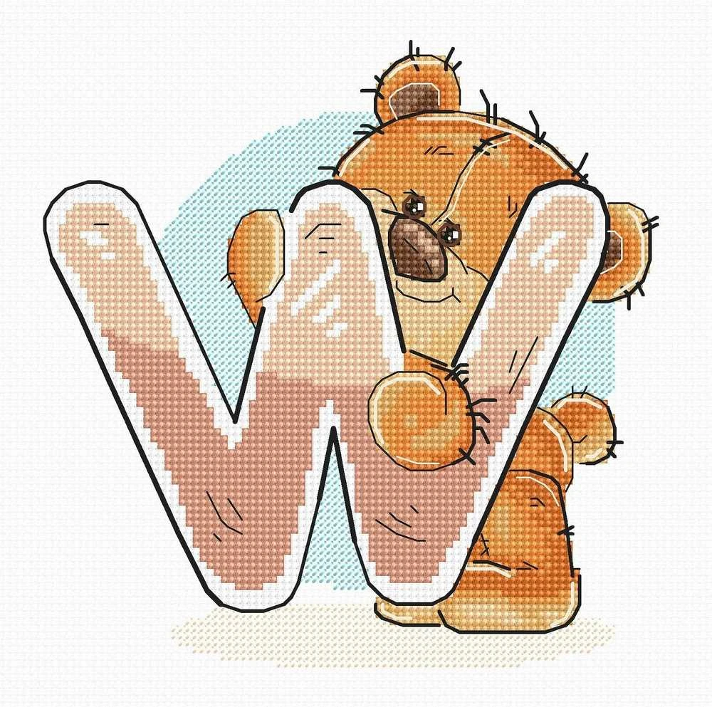 luca S (Nebegaminamas) Raidė „W" SB1224