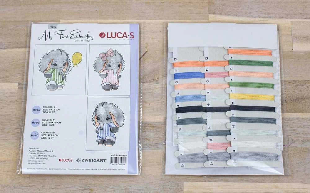 luca S Mano pirmasis siuvinėjimas SM04