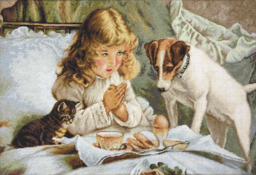 luca S Skaičiuojamo kryželio rinkinys Prayer 46.5x31 cm SB557