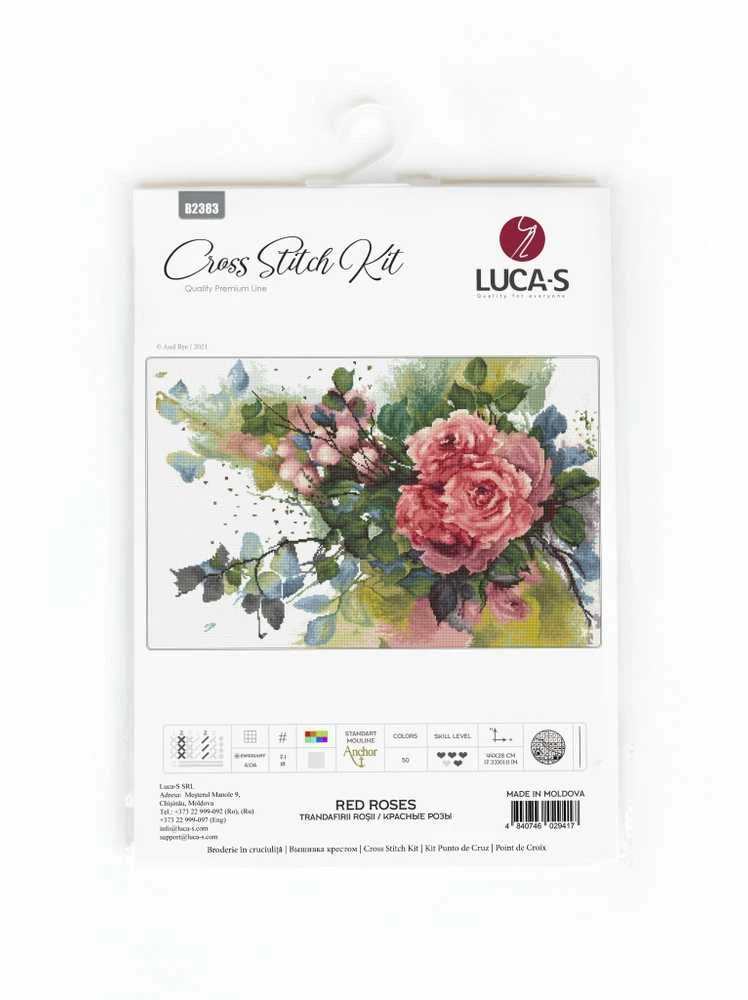 luca S Raudonos rožės SB2383