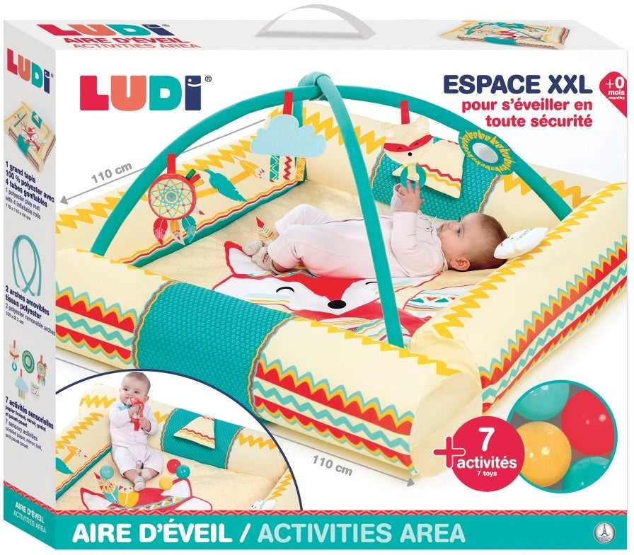 LUDI žaidimų kilimėlis, indėnai