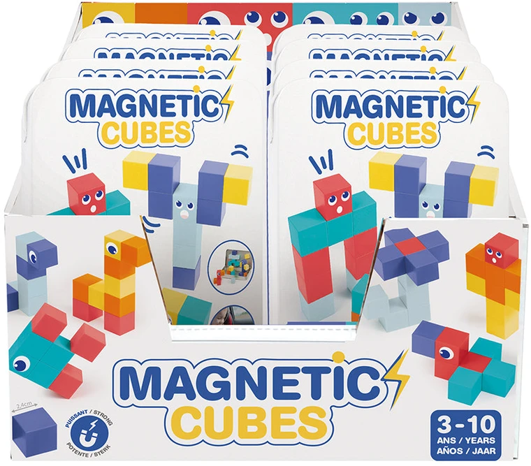 LUDI magnetinis konstruktorius Kubeliai kelioninis formatas