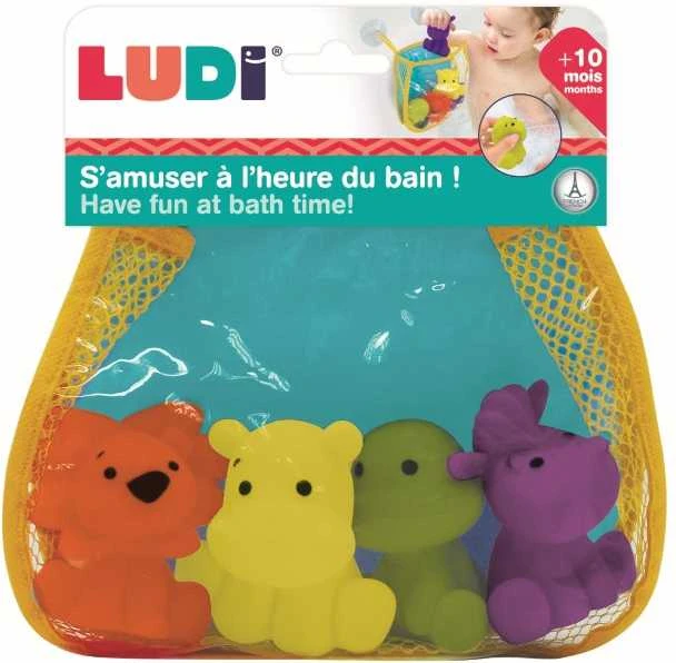 LUDI maudymosi žaislų komplektas, purkštukai