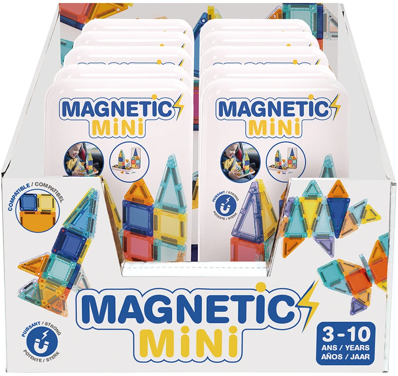 LUDI magnetinis konstruktorius Mini kelioninis formatas
