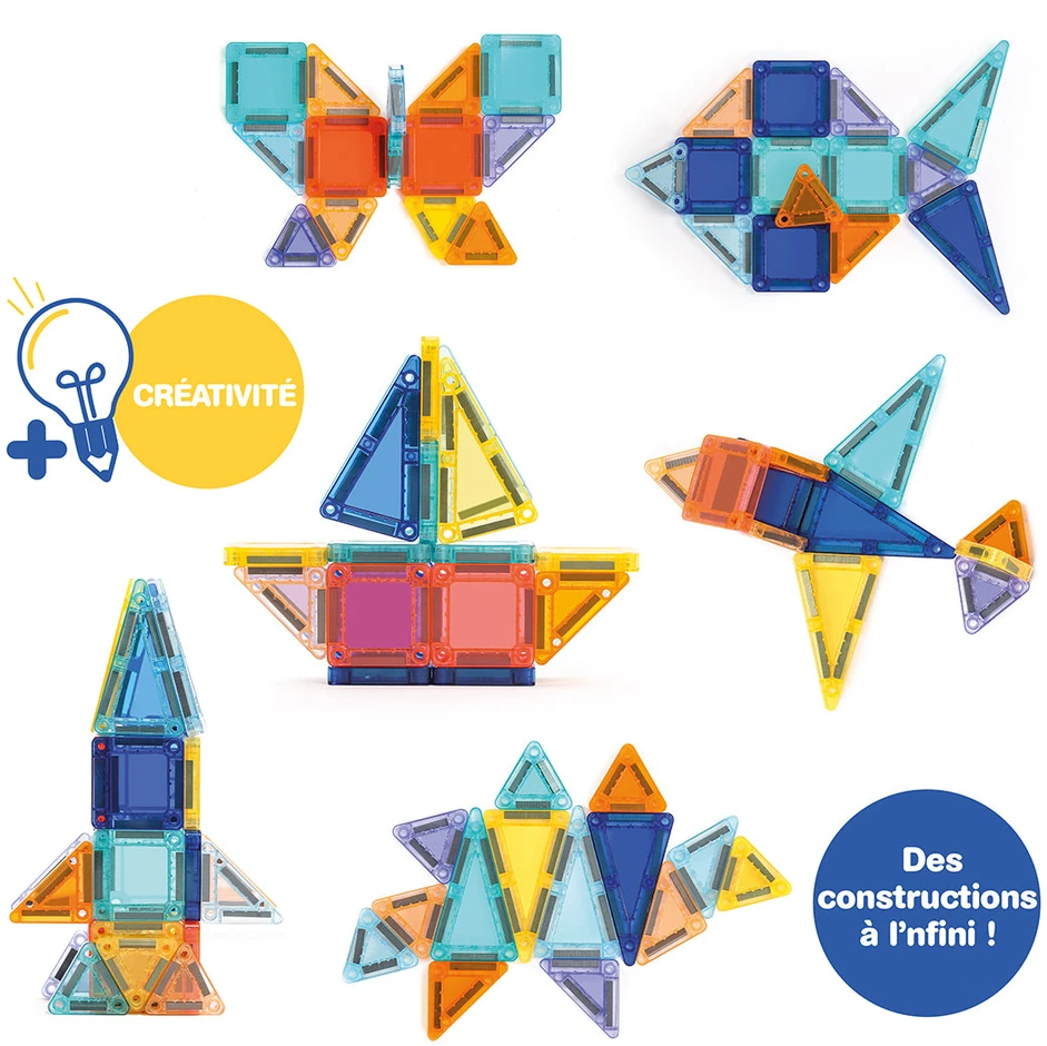LUDI magnetinis konstruktorius Mini kelioninis formatas
