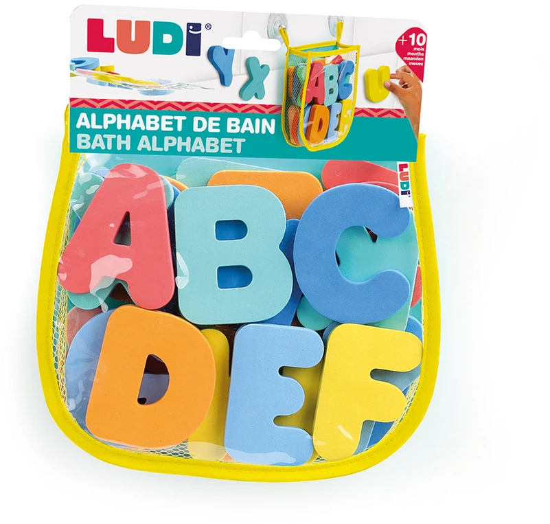 LUDI vonios žaidimas Abėcėlė