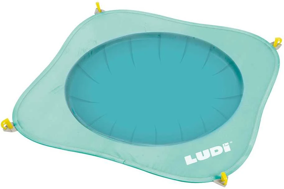 LUDI basienas, išskleidžiamas, žalias
