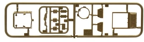 M8 Greyhound / M20 šarvuočio plastikinis modelis 1/72 Italeri