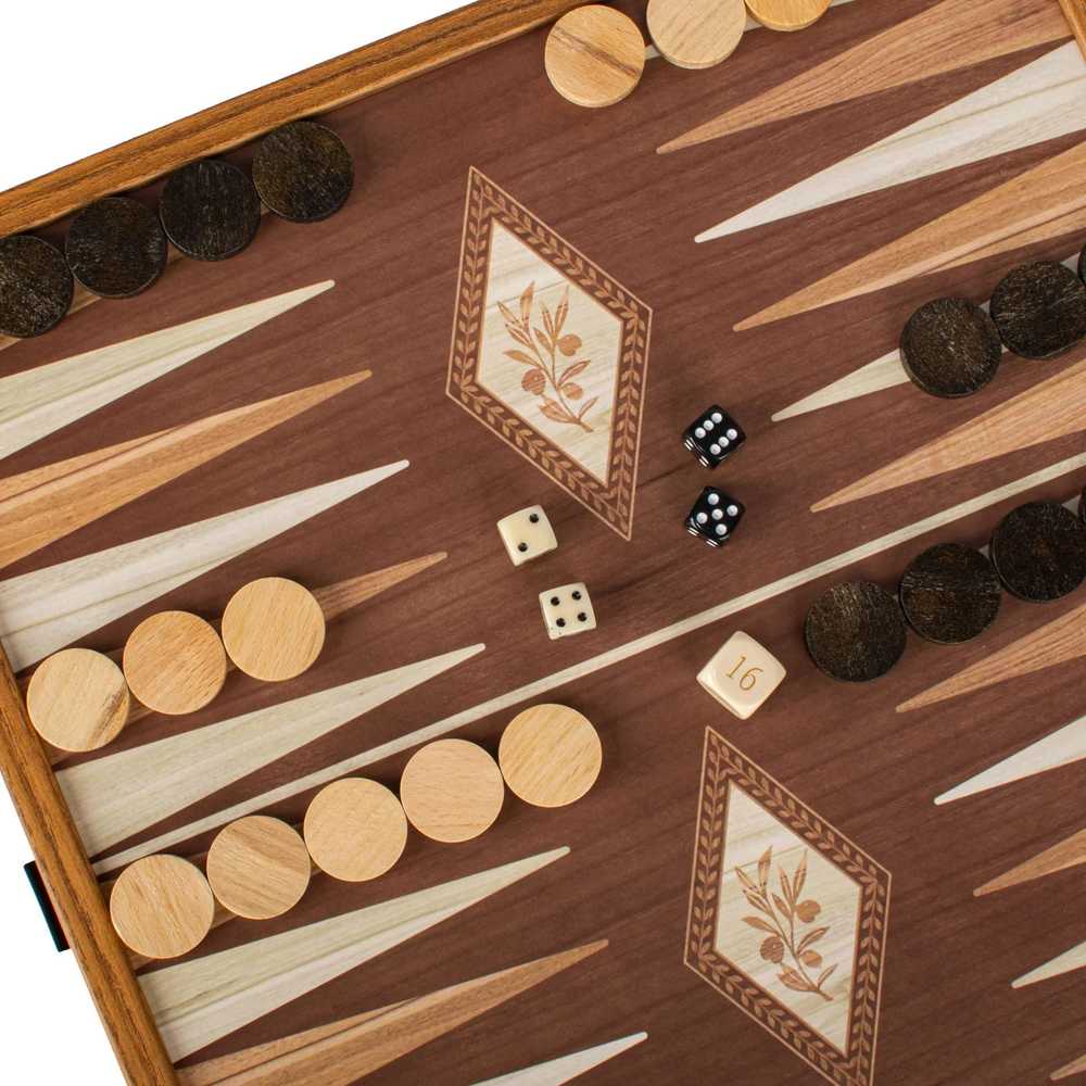 Stalo Žaidimų Rinkinys - Manopoulos Klasikinis 4in1 Šachmatai, Šaškės, Ludo, Gyvatės M Dydis