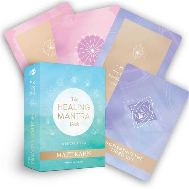 KNYGA Hay House Mantra kortos