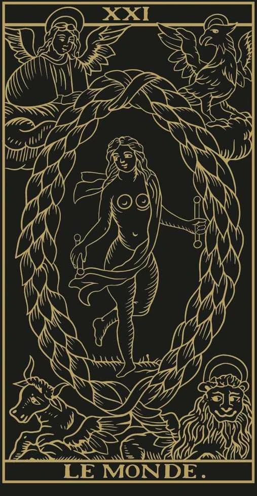 Lo Scarabeo Marseille Tarot Kortos Aukso Ir Juodos Sp. Leidimas
