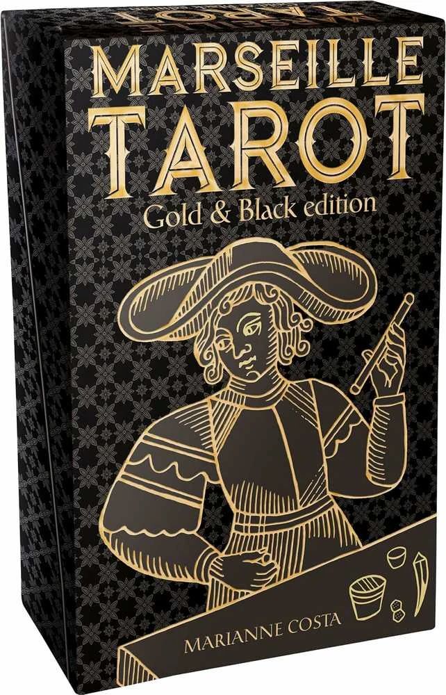 Lo Scarabeo Marseille Tarot Kortos Aukso Ir Juodos Sp. Leidimas