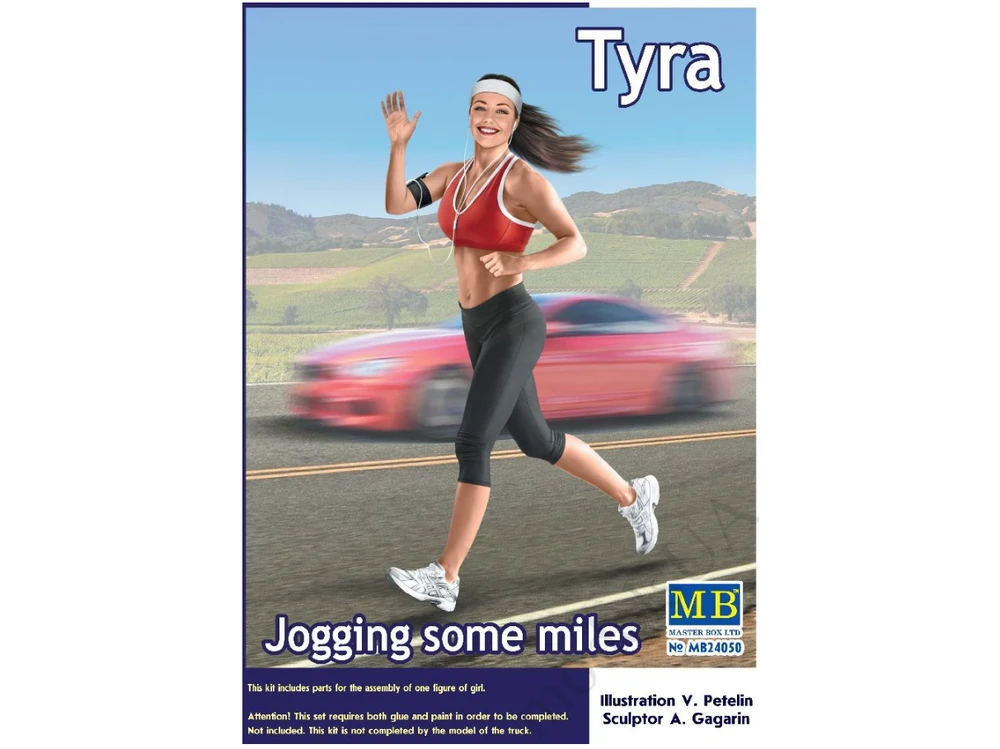 Master Box Dangerous Curves: Tyra 1/24 surenkamos figūrėlės rinkinys MB24050