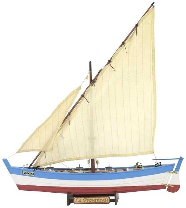 Medinis žvejybinio laivo La Provençale rinkinys 1:20 – Artesania Latina