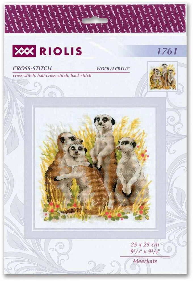 Meerkats siuvinėjimo rinkinys iš RIOLIS Nr.: 1761