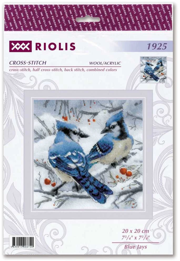 Mėlyna Jays siuvinėjimo rinkinys iš RIOLIS Nr.: 1925