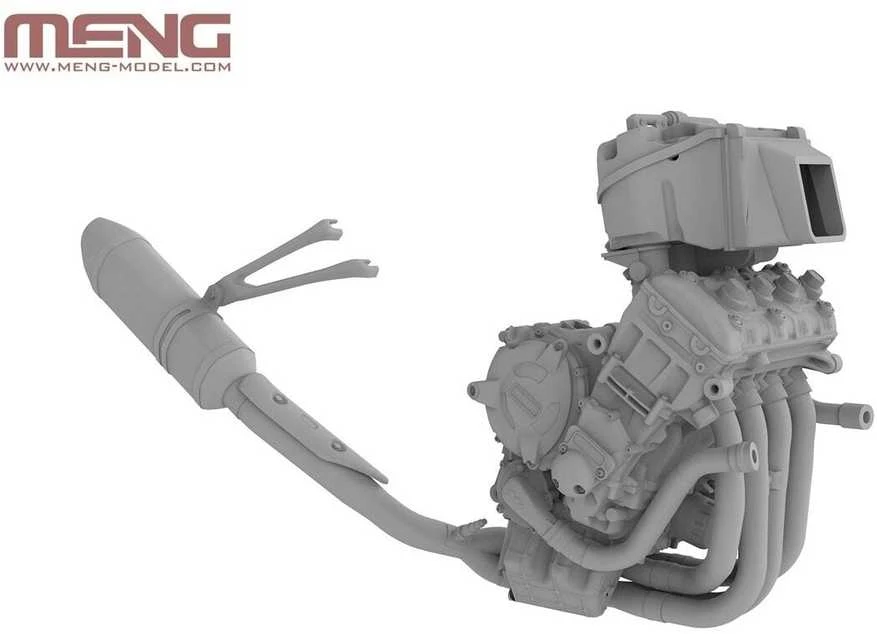 Meng Model BMW HP4 Race 1/9 plastikinis surenkamas motociklo modelis Meng