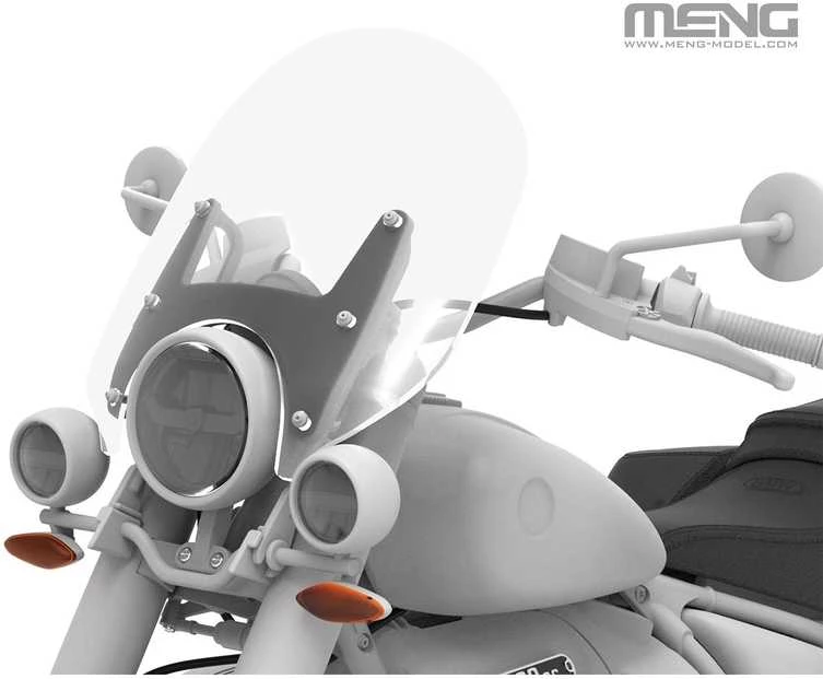 Meng Model BMW R18 Classic 1/9 plastikinis surenkamas motociklo modelis Meng MT-006
