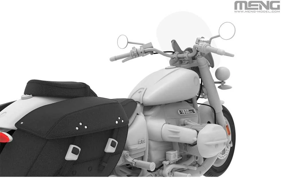 Meng Model BMW R18 Classic 1/9 plastikinis surenkamas motociklo modelis Meng MT-006