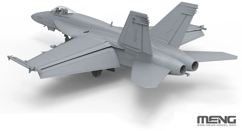 Meng Model Boeing F/A-18E Super Hornet Golden Dragons lėktuvo modelis Meng 1/48 LS-023