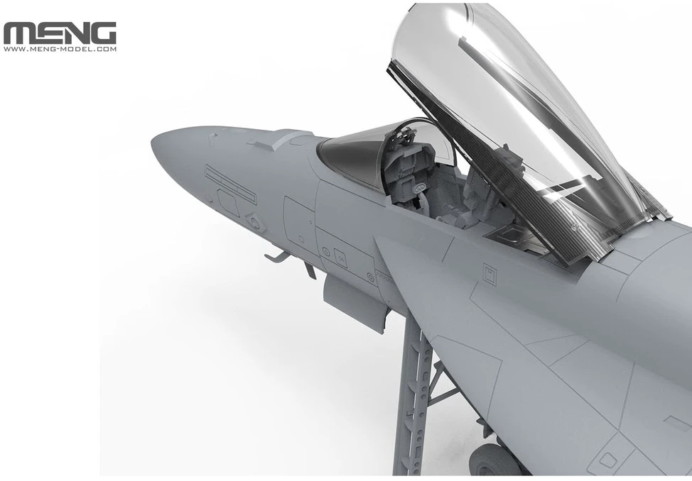 Meng Model Boeing F/A-18E Super Hornet Golden Dragons lėktuvo modelis Meng 1/48 LS-023