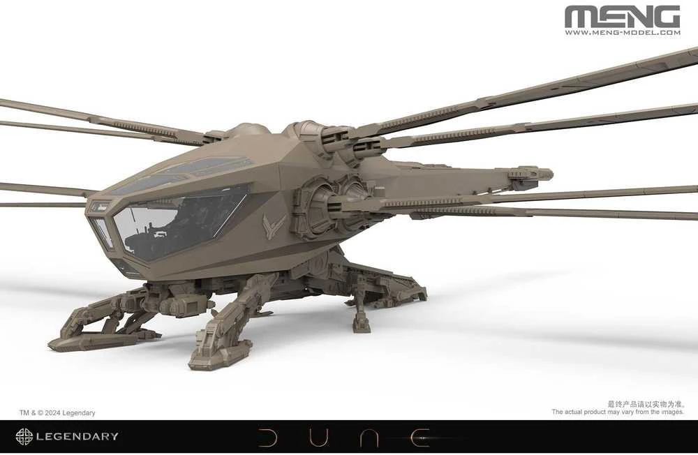 Meng Model Dune Atreidų ornitopteris 1/72 plastikinis modelis – Meng DS-007