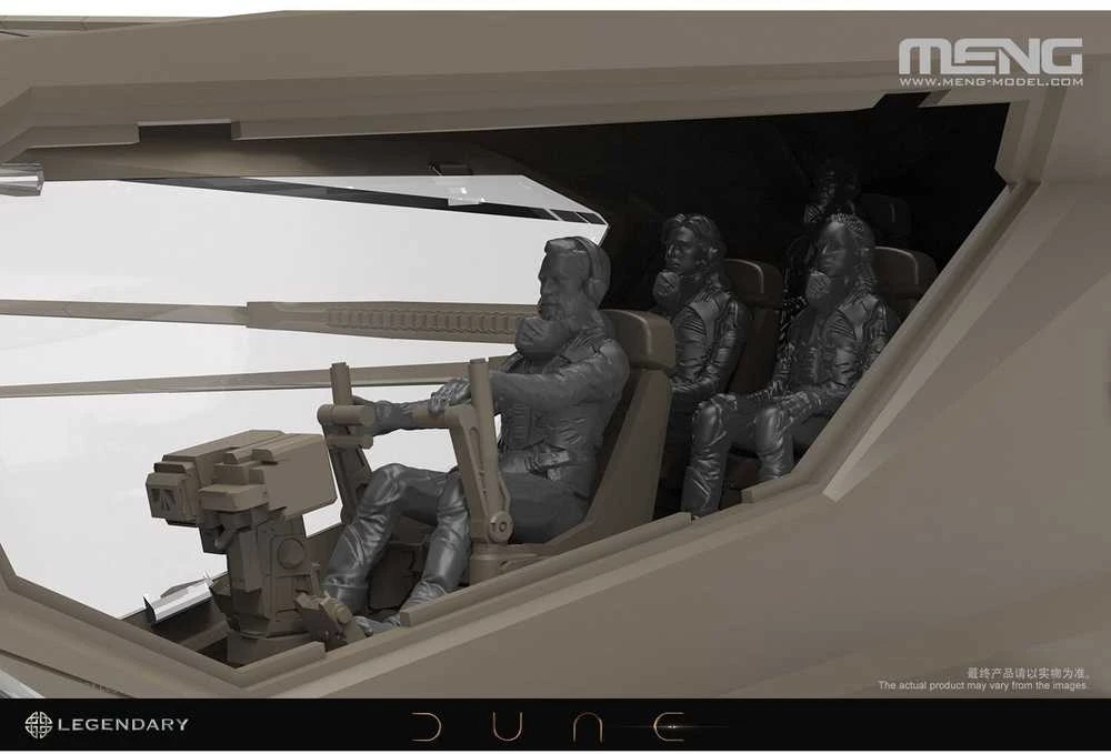 Meng Model Dune Atreidų ornitopteris 1/72 plastikinis modelis – Meng DS-007