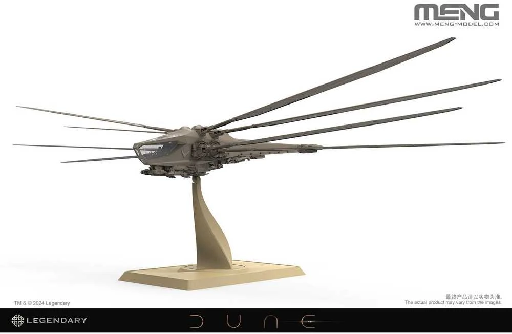 Meng Model Dune Atreidų ornitopteris 1/72 plastikinis modelis – Meng DS-007