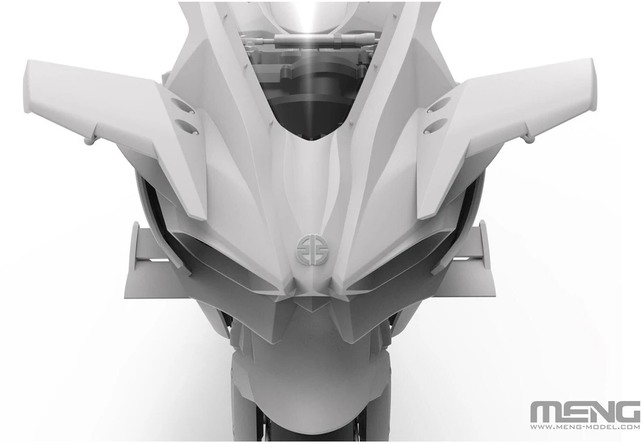 Meng Model Kawasaki Ninja H2R 2018 surenkamas motociklo modelis Meng 1/9 MT-011