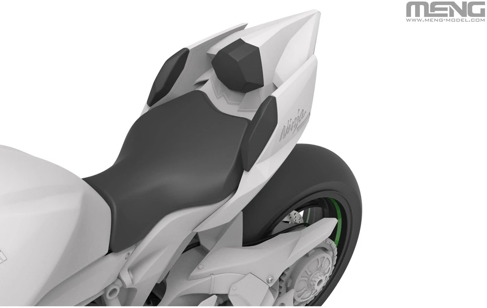 Meng Model Kawasaki Ninja H2R 2018 surenkamas motociklo modelis Meng 1/9 MT-011