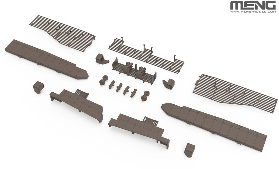Meng Model Kinijos tankas ZTZ99B su papildomais šarvais ir GL6 sistema Meng 1/72 72-013S