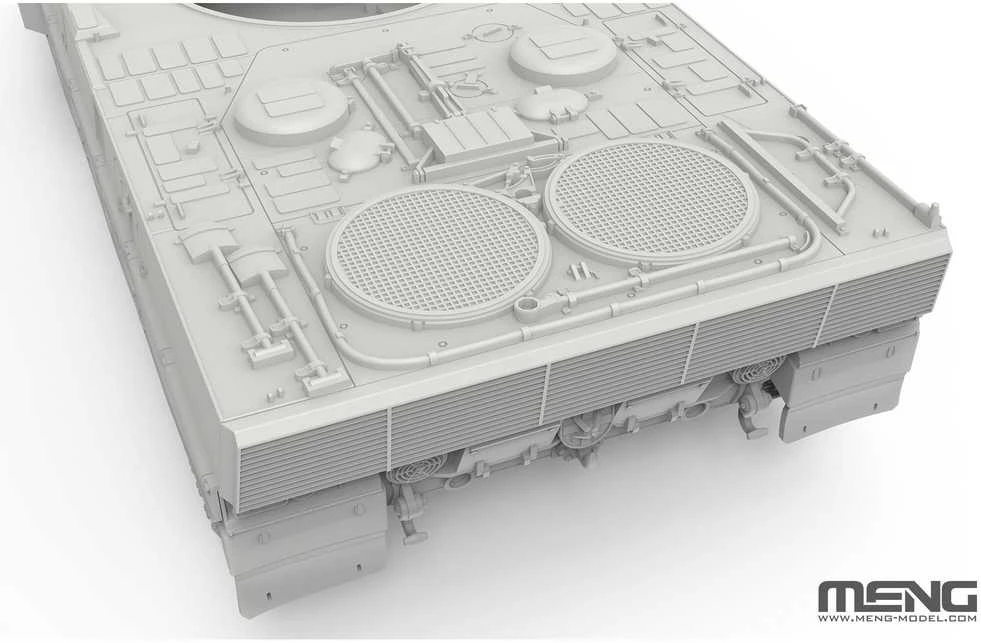 Meng Model Leopard 2 A4 vokiško tanko plastikinis modelis 1/72 Meng