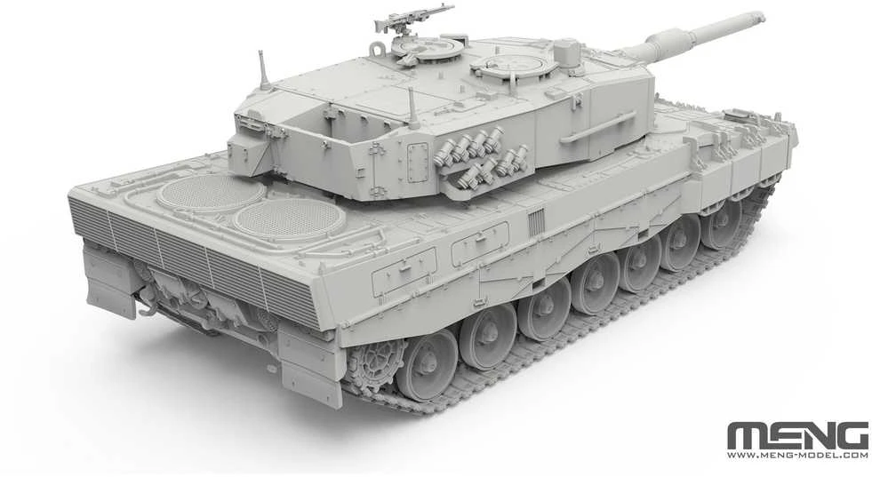 Meng Model Leopard 2 A4 vokiško tanko plastikinis modelis 1/72 Meng