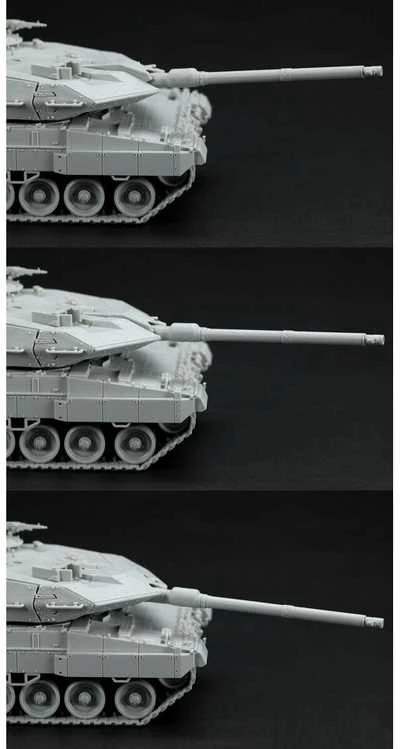 Meng Model Leopard 2 A7 vokiškas tankas 1/72 plastikinis surenkamas modelis