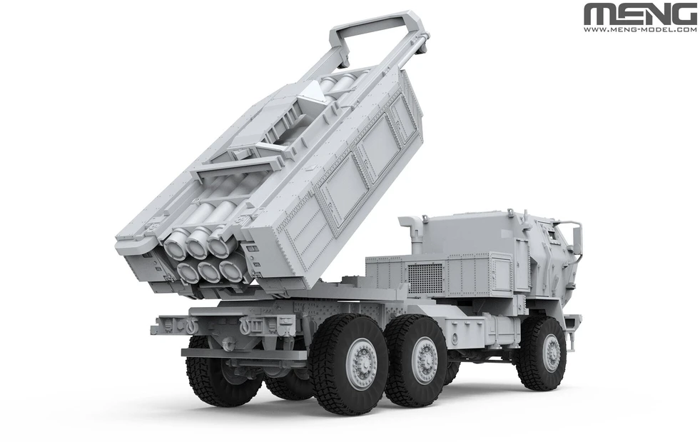 Meng Model M142 HIMARS JAV raketinės artilerijos modelis 1/72 plastikinis rinkinys