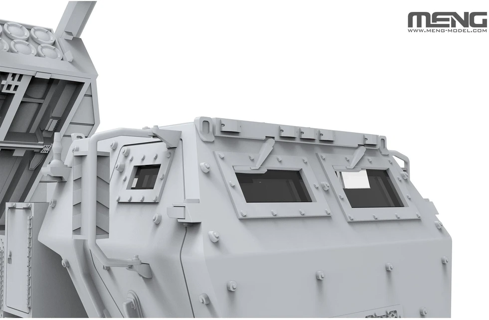 Meng Model M142 HIMARS JAV raketinės artilerijos modelis 1/72 plastikinis rinkinys