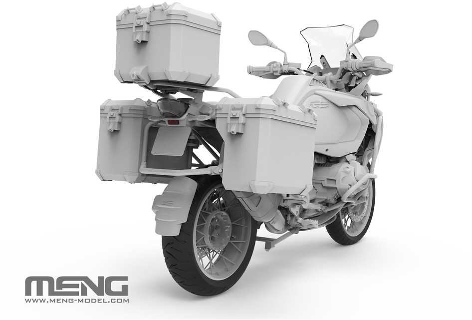 Meng Model Meng BMW R 1250 GS ADV 1/9 plastikinis surenkamas motociklo modelis