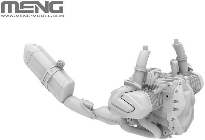 Meng Model Meng BMW R 1250 GS ADV 1/9 plastikinis surenkamas motociklo modelis