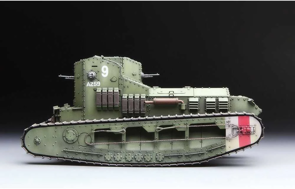 Meng Model Meng britų vidutinis tankas Mk.A Whippet 1/35 plastikinis modelis