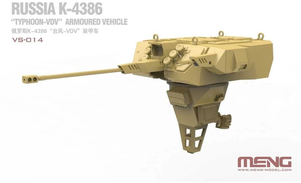 Meng Model Meng K-4386 Typhoon-VDV šarvuotas automobilis 1/35 surinkimo rinkinys