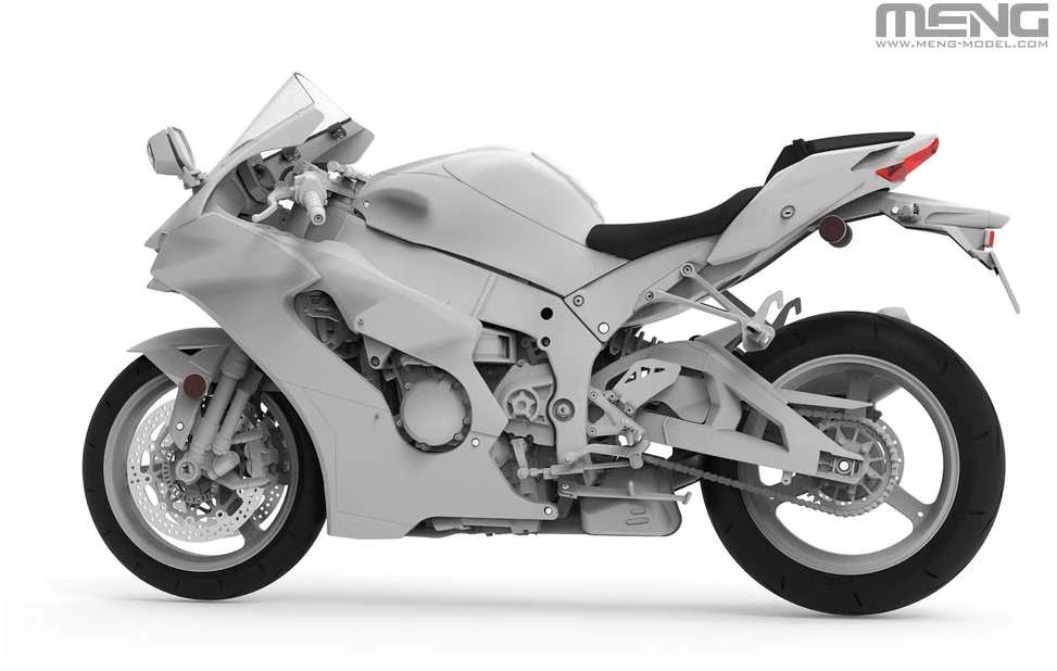 Meng Model Meng Kawasaki Ninja ZX-10R 1/9 plastikinis surenkamas modelis