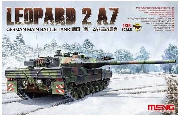 Meng Model Meng Leopard 2 A7 plastikinis tanko modelis 1/35