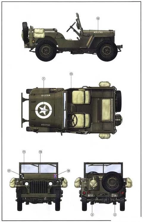 Meng Model Meng MB karinis automobilis 1/35 plastikinis modelio rinkinys VS-011