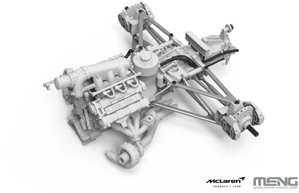 Meng Model Meng McLaren MP4/4 1988 F1 1/12 plastikinis modelio rinkinys RS-004